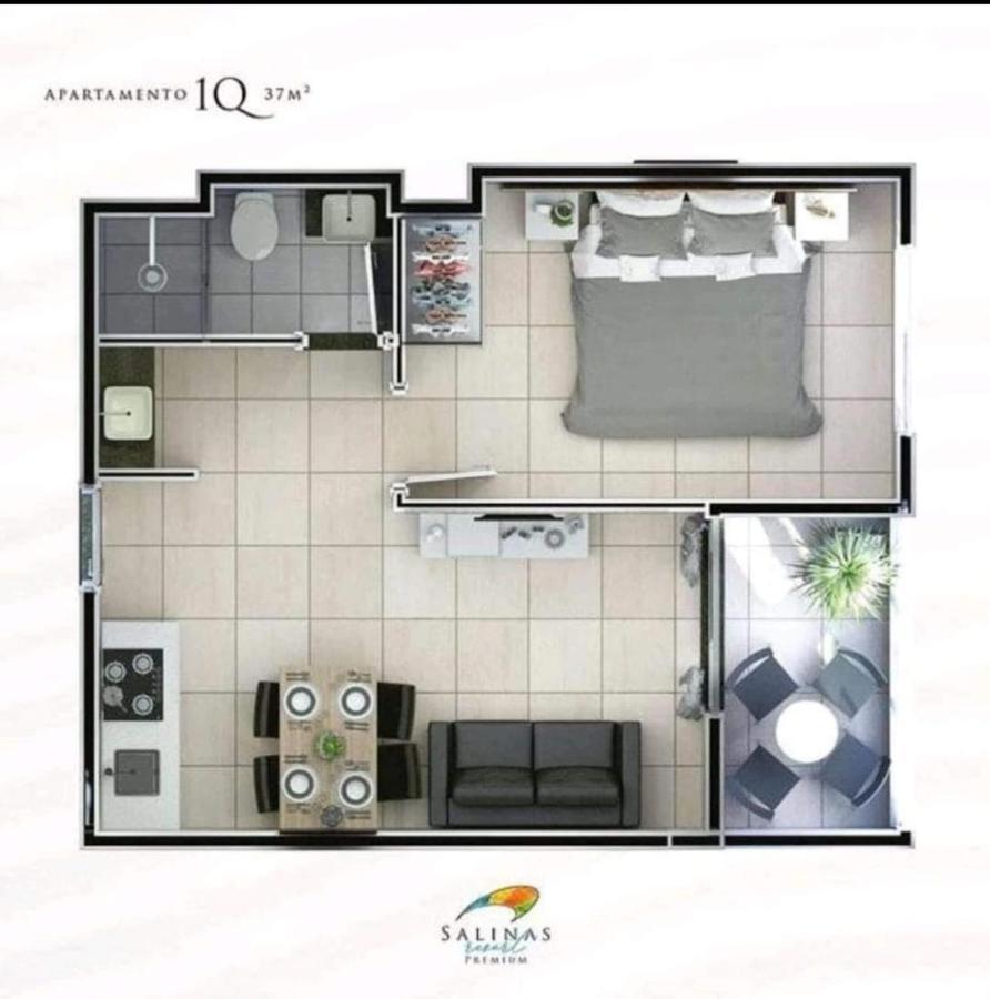 Apartamento Vista Mar Salinas Premium Resort ซาลิโนโปลิส ภายนอก รูปภาพ